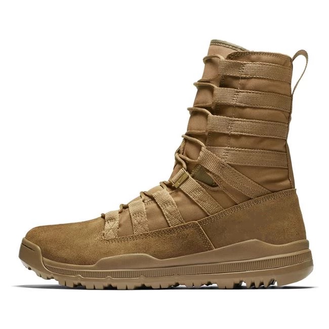Men's 17 ounces Tactical gear Coyote brown boots (imported)